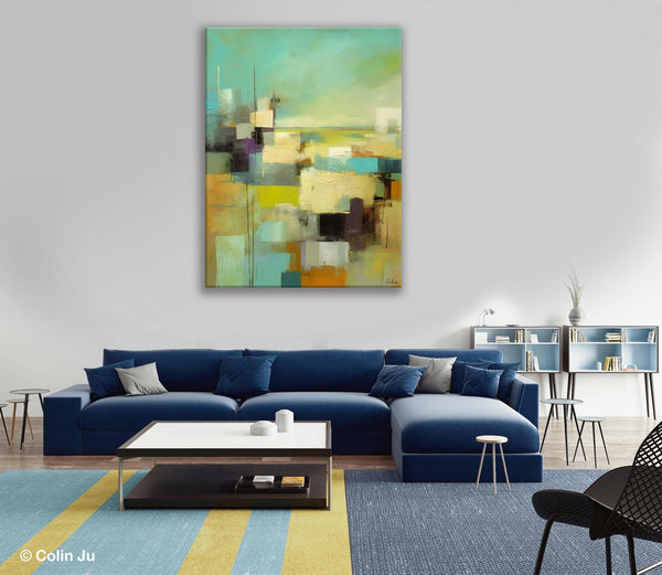 Original Canvas Art, Contemporary Acrylic Painting on Canvas, Large Wall Art Painting for Bedroom, Oversized Modern Abstract Wall Paintings-Paintingforhome