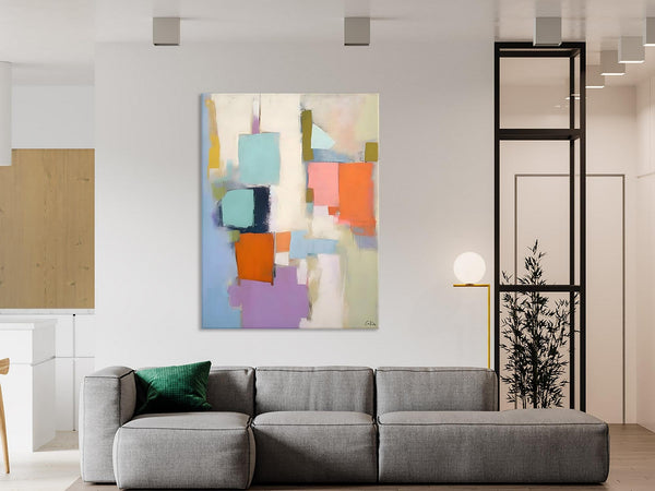Contemporary Paintings on Canvas, Large Wall Art Painting for Dining Room, Original Abstract Wall Art Painting, Abstract Paintings on Canvas-Paintingforhome