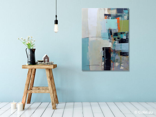 Abstract Wall Paintings, Large Contemporary Wall Art, Extra Large Paintings for Bedroom, Hand Painted Canvas Art, Original Modern Painting-Paintingforhome