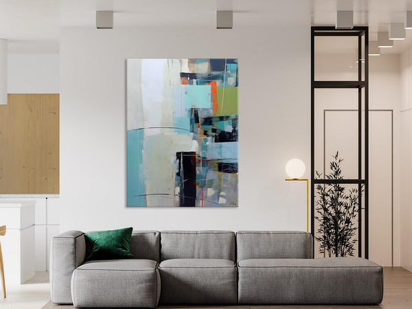 Abstract Wall Paintings, Large Contemporary Wall Art, Extra Large Paintings for Bedroom, Hand Painted Canvas Art, Original Modern Painting-Paintingforhome
