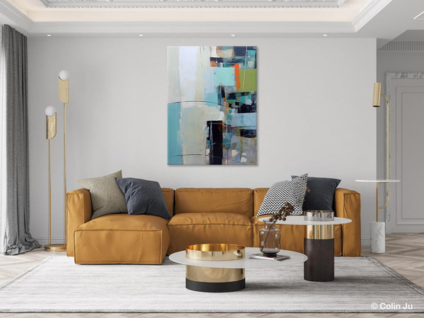 Abstract Wall Paintings, Large Contemporary Wall Art, Extra Large Paintings for Bedroom, Hand Painted Canvas Art, Original Modern Painting-Paintingforhome