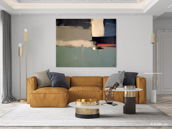 Contemporary Acrylic Paintings, Extra Large Abstract Painting for Living Room, Large Original Abstract Wall Art, Abstract Painting on Canvas-Paintingforhome