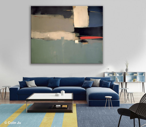 Contemporary Acrylic Paintings, Extra Large Abstract Painting for Living Room, Large Original Abstract Wall Art, Abstract Painting on Canvas-Paintingforhome