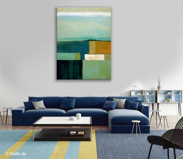Large Wall Art Painting for Bedroom, Original Canvas Artwork, Contemporary Acrylic Painting on Canvas, Oversized Abstract Wall Art Paintings-Paintingforhome