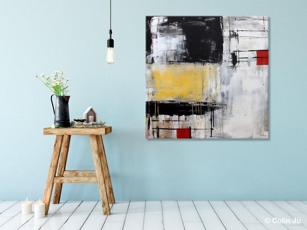 Original Modern Acrylic Artwork, Extra Large Abstract Paintings for Dining Room, Modern Canvas Art Paintings, Abstract Wall Art for Bedroom-Paintingforhome