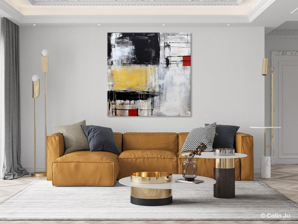 Original Modern Acrylic Artwork, Extra Large Abstract Paintings for Dining Room, Modern Canvas Art Paintings, Abstract Wall Art for Bedroom-Paintingforhome