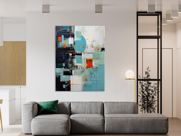 Contemporary Acrylic Painting on Canvas, Large Wall Art Painting for Bedroom, Original Canvas Art, Oversized Modern Abstract Wall Paintings