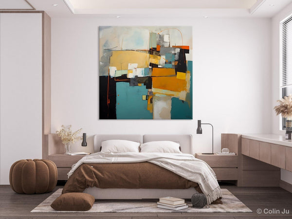 Contemporary Canvas Art for Living Room, Modern Acrylic Paintings, Original Modern Paintings, Extra Large Abstract Paintings on Canvas-Paintingforhome