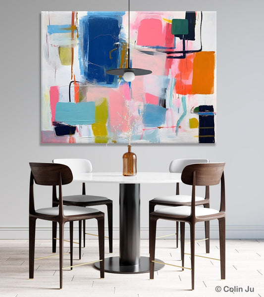 Large Wall Art Painting for Bedroom, Original Canvas Art, Oversized Modern Abstract Wall Paintings, Contemporary Acrylic Painting on Canvas-Paintingforhome