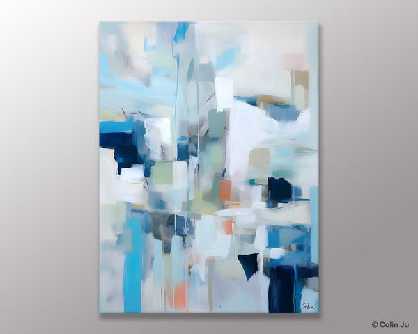 Large Modern Canvas Wall Paintings, Original Abstract Art, Hand Painted Acrylic Painting on Canvas, Large Wall Art Painting for Dining Room-Paintingforhome