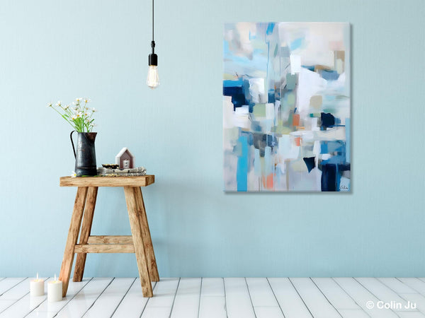 Large Modern Canvas Wall Paintings, Original Abstract Art, Hand Painted Acrylic Painting on Canvas, Large Wall Art Painting for Dining Room-Paintingforhome