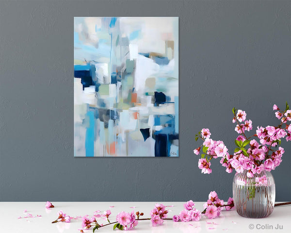 Large Modern Canvas Wall Paintings, Original Abstract Art, Hand Painted Acrylic Painting on Canvas, Large Wall Art Painting for Dining Room-Paintingforhome