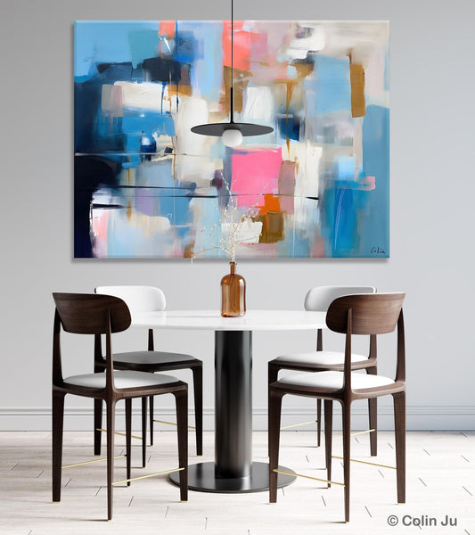 Large Wall Art Paintings, Simple Canvas Art, Contemporary Painting on Canvas, Original Canvas Wall Art for sale, Simple Abstract Paintings-Paintingforhome