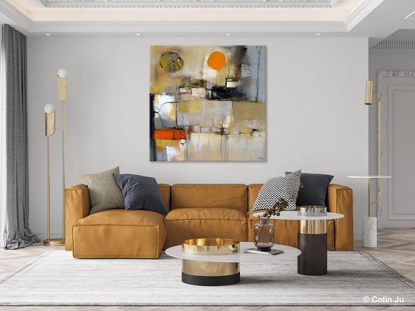 Large Abstract Art for Bedroom, Simple Modern Acrylic Art, Modern Original Abstract Art, Canvas Paintings for Sale, Contemporary Canvas Art-Paintingforhome