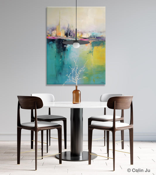 Large Wall Art Painting for Dining Room, Oversized Abstract Art Paintings,Original Canvas Artwork, Contemporary Acrylic Painting on Canvas-Paintingforhome