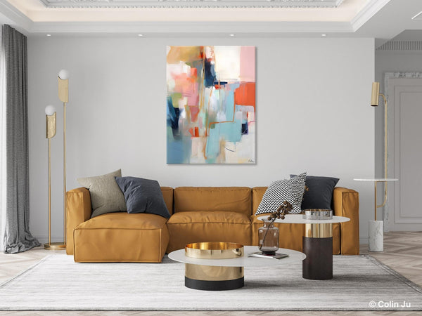 Large Wall Art Painting for Bedroom, Oversized Abstract Wall Art Paintings, Original Modern Artwork, Contemporary Acrylic Painting on Canvas-Paintingforhome