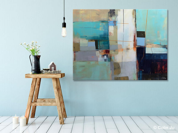 Hand Painted Original Canvas Wall Art, Large Canvas Art Painting for Bedroom, Huge Modern Abstract Paintings, Contemporary Acrylic Paintings-Paintingforhome