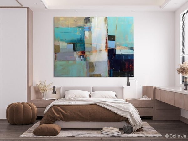 Hand Painted Original Canvas Wall Art, Large Canvas Art Painting for Bedroom, Huge Modern Abstract Paintings, Contemporary Acrylic Paintings-Paintingforhome