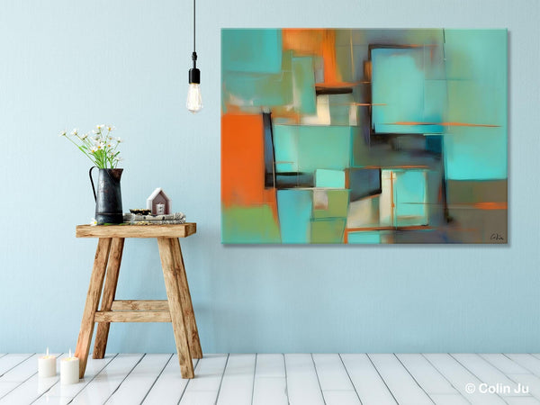 Large Canvas Art Painting for Bedroom, Huge Modern Abstract Paintings, Hand Painted Original Canvas Wall Art, Contemporary Acrylic Paintings-Paintingforhome