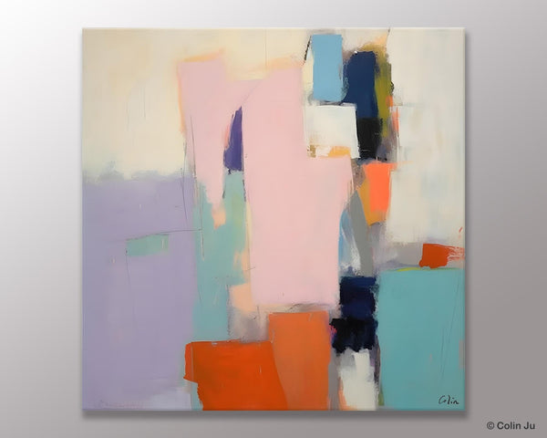 Modern Acrylic Paintings, Original Modern Paintings, Contemporary Canvas Art for Living Room, Extra Large Abstract Paintings on Canvas-Paintingforhome