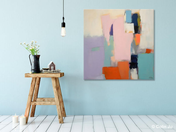 Modern Acrylic Paintings, Original Modern Paintings, Contemporary Canvas Art for Living Room, Extra Large Abstract Paintings on Canvas-Paintingforhome