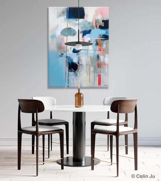 Large Wall Paintings for Bedroom, Contemporary Abstract Paintings on Canvas, Oversized Abstract Wall Art Paintings, Original Abstract Art-Paintingforhome