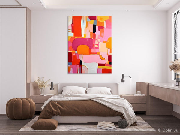 Large Modern Canvas Artwork, Original Wall Art Paintings, Large Paintings for Bedroom, Hand Painted Canvas Art, Acrylic Painting on Canvas-Paintingforhome
