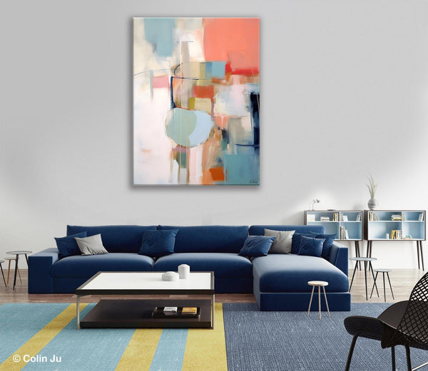 Large Modern Paintings, Original Abstract Canvas Art, Large Wall Painting for Bedroom, Hand Painted Canvas Art, Acrylic Painting on Canvas-Paintingforhome