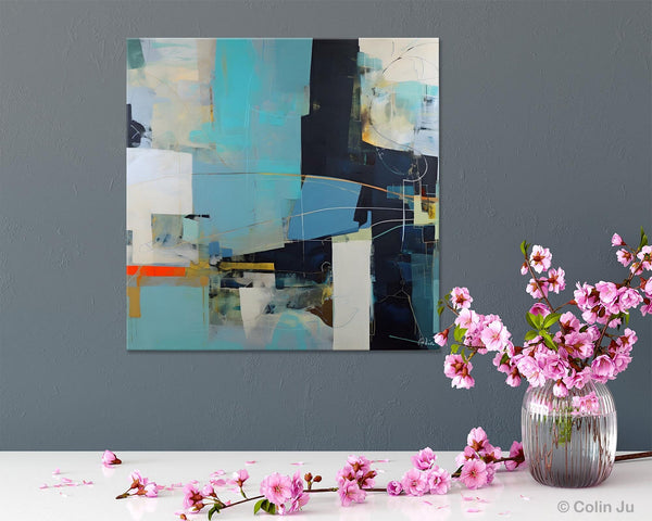 Original Abstract Wall Art, Contemporary Canvas Art, Simple Canvas Paintings, Large Abstract Art for Bedroom, Modern Acrylic Art for Sale-Paintingforhome