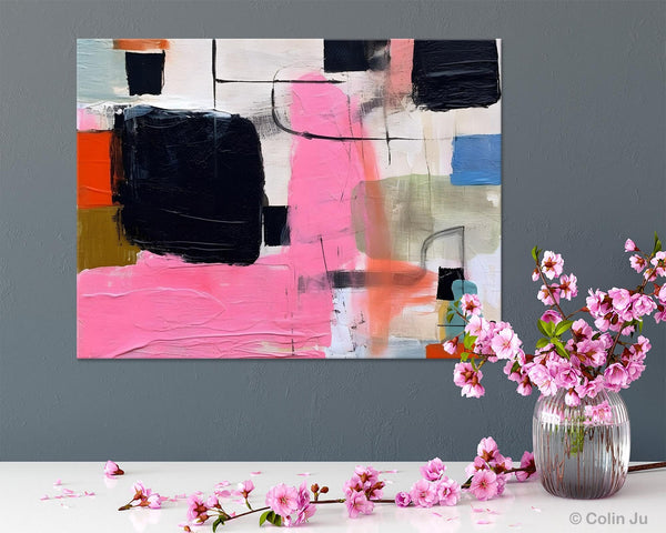 Contemporary Painting on Canvas, Extra Large Wall Art Paintings, Simple Canvas Art, Original Canvas Art for sale, Simple Abstract Paintings-Paintingforhome