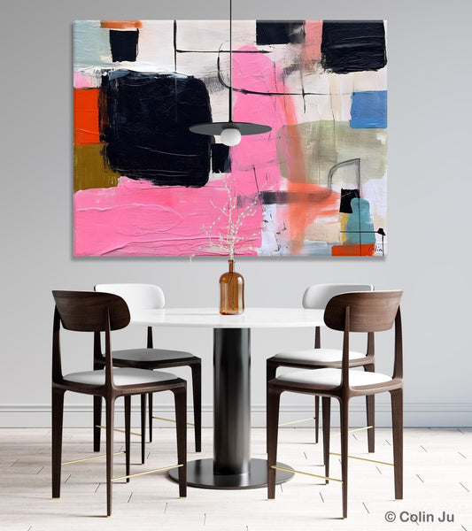 Contemporary Painting on Canvas, Extra Large Wall Art Paintings, Simple Canvas Art, Original Canvas Art for sale, Simple Abstract Paintings-Paintingforhome