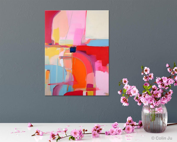Contemporary Abstract Paintings on Canvas, Oversized Abstract Wall Art Paintings, Large Wall Paintings for Bedroom, Original Abstract Art-Paintingforhome