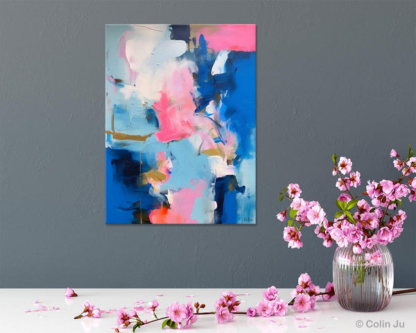 Large Abstract Painting for Bedroom, Oversized Canvas Wall Art Paintings, Original Modern Artwork, Contemporary Acrylic Painting on Canvas-Paintingforhome