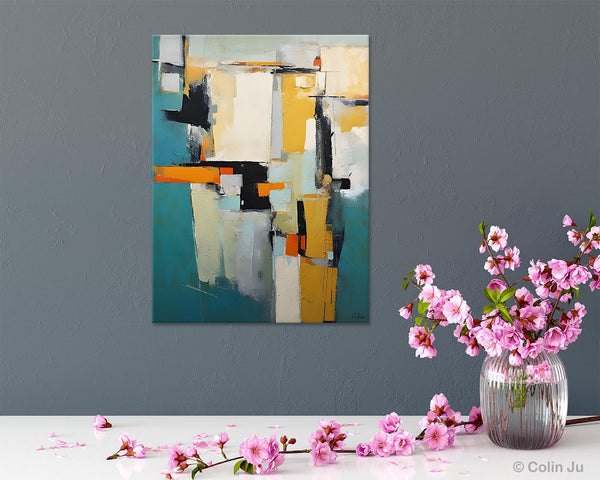 Heavy Texture Paintings, Large Original Wall Art Painting for Bedroom, Large Modern Canvas Paintings, Acrylic Paintings on Canvas-Paintingforhome