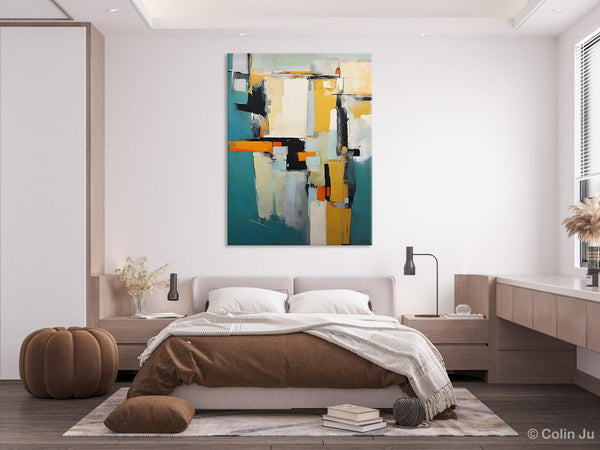 Heavy Texture Paintings, Large Original Wall Art Painting for Bedroom, Large Modern Canvas Paintings, Acrylic Paintings on Canvas-Paintingforhome
