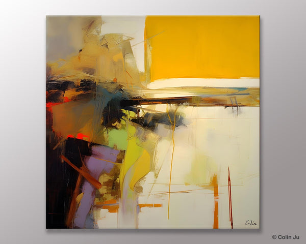 Large Abstract Art for Bedroom, Modern Acrylic Art, Modern Original Abstract Art, Simple Canvas Paintings for Sale, Contemporary Canvas Art-Paintingforhome