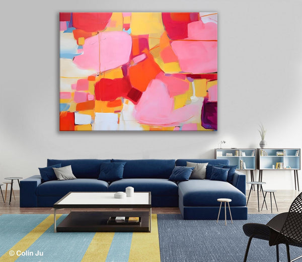 Original Modern Artwork, Large Wall Art Painting for Bedroom, Oversized Abstract Wall Art Paintings, Contemporary Acrylic Painting on Canvas-Paintingforhome
