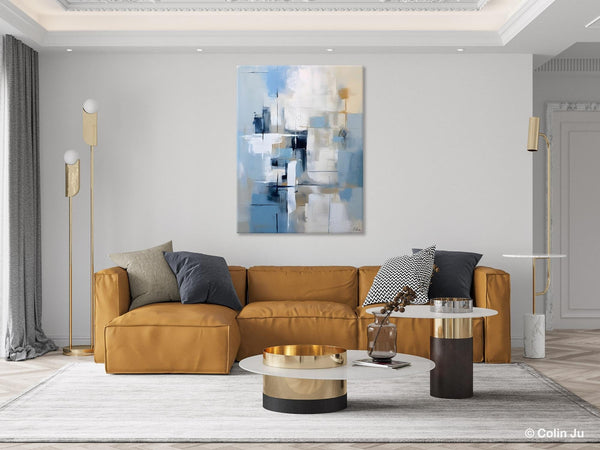 Hand Painted Acrylic Painting on Canvas, Large Modern Canvas Art, Original Abstract Art Paintings, Large Wall Art Painting for Dining Room-Paintingforhome