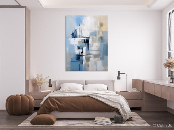 Hand Painted Acrylic Painting on Canvas, Large Modern Canvas Art, Original Abstract Art Paintings, Large Wall Art Painting for Dining Room-Paintingforhome