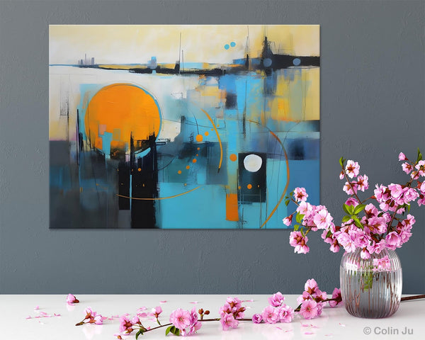 Oversized Canvas Wall Art Paintings, Original Modern Artwork, Large Abstract Painting for Bedroom, Contemporary Acrylic Painting on Canvas