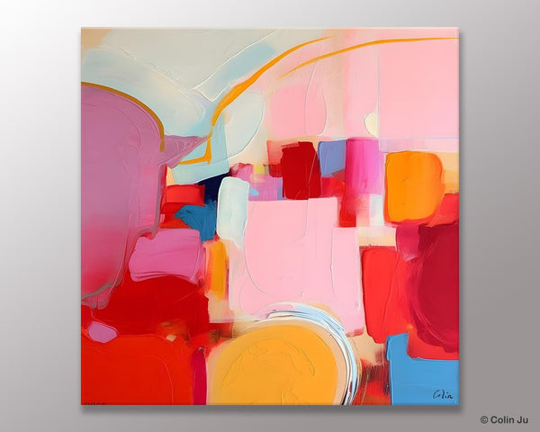 Large Abstract Art for Bedroom, Original Abstract Wall Art, Modern Canvas Paintings, Simple Modern Acrylic Artwork, Contemporary Canvas Art-Paintingforhome