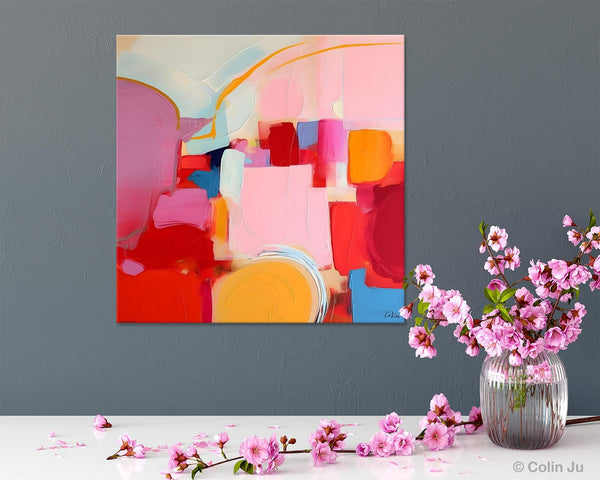 Large Abstract Art for Bedroom, Original Abstract Wall Art, Modern Canvas Paintings, Simple Modern Acrylic Artwork, Contemporary Canvas Art-Paintingforhome