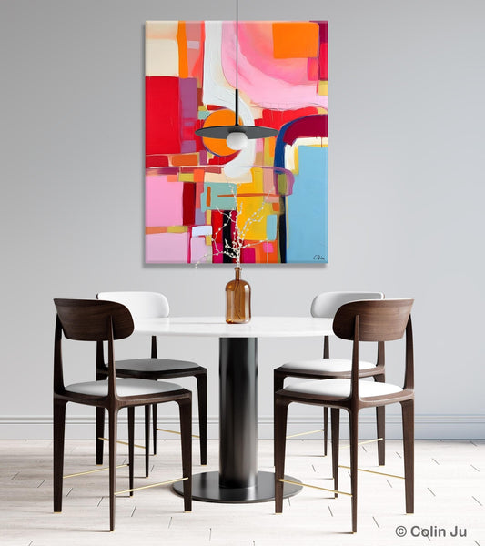 Simple Modern Wall Art, Oversized Contemporary Canvas Art, Original Abstract Paintings, Extra Large Acrylic Painting for Living Room-Paintingforhome