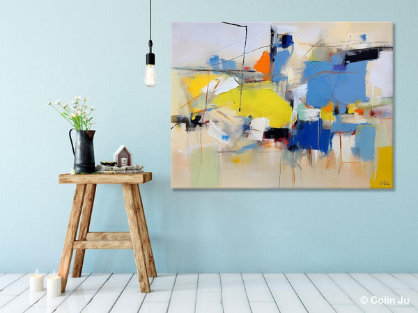 Large Canvas Art for Sale, Original Abstract Art Paintings, Hand Painted Canvas Art, Acrylic Painting on Canvas, Large Painting for Bedroom-Paintingforhome