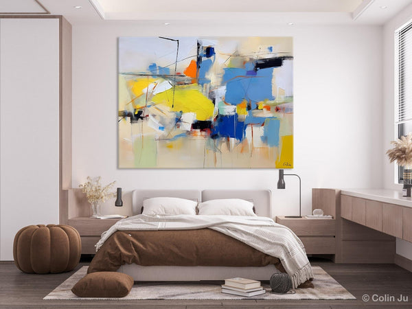 Large Canvas Art for Sale, Original Abstract Art Paintings, Hand Painted Canvas Art, Acrylic Painting on Canvas, Large Painting for Bedroom-Paintingforhome