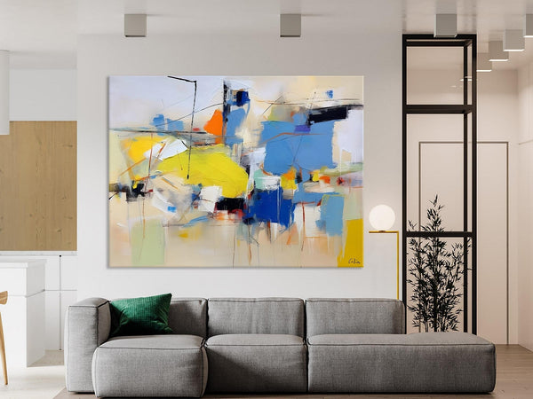 Large Canvas Art for Sale, Original Abstract Art Paintings, Hand Painted Canvas Art, Acrylic Painting on Canvas, Large Painting for Bedroom-Paintingforhome