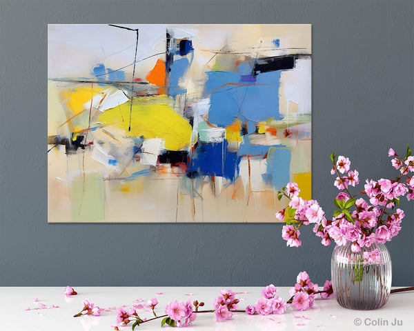 Large Canvas Art for Sale, Original Abstract Art Paintings, Hand Painted Canvas Art, Acrylic Painting on Canvas, Large Painting for Bedroom-Paintingforhome