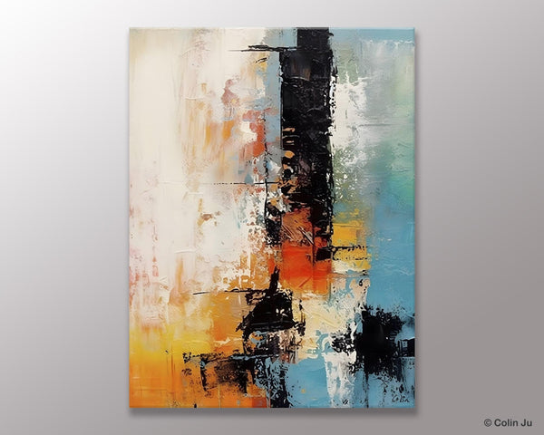 Contemporary Wall Art Paintings, Hand Painted Canvas Art, Original Abstract Art, Modern Acrylic Paintings, Large Paintings for Living Room-Paintingforhome
