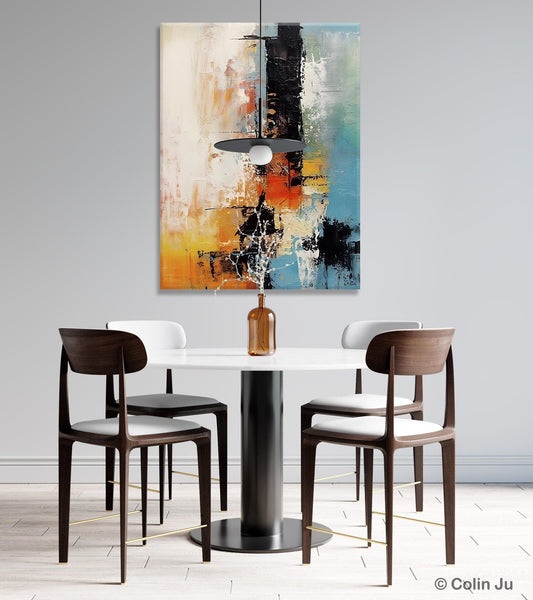 Contemporary Wall Art Paintings, Hand Painted Canvas Art, Original Abstract Art, Modern Acrylic Paintings, Large Paintings for Living Room-Paintingforhome