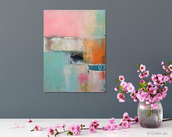Canvas Paintings for Dining Room, Oversized Modern Wall Art, Acrylic Painting on Canvas, Contemporary Paintings, Original Abstract Paintings-Paintingforhome